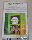 Lot Of 3 Evergreen Shadow Scapes Christmas Holiday Window Shades