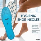 Shoe Insoles Odor Control Freshness Technology 6 Pairs Soft Latex Cushioning