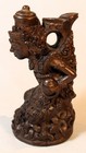 Antique 8 5  Javanese Figural Wooden Hindu Carving Of Rama C  1930