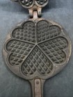 Vintage Jotul Norway Nr6 Cast Iron Heart Waffle Maker No Stand Antique