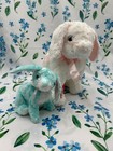 Ty Beanie Baby And Buddy Set Of 2    spring    Easter Bunny Rabbits