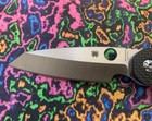 Spyderco Smock Compression Lock Knife Cf Handle  Satin Cpm S30v Blade  nib 