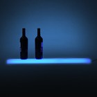 2x Led Liquor Bottle Display Shelf 32 Inch Acrylic Floating Lighted Bar Shelf