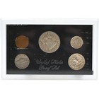 1955 Us Proof Set  5 Coins Silver Original Case Cracked Toning Residue