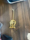 Vintage Lyre Shape Brass Marching Band Sheet Music Holder  Clip Trumpet Trombone