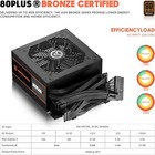 Series 500w Power Supply  80 Plus Bronze Certified  Non Modular Power Supply  5