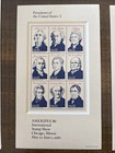 Us 2216-19 Ameripex86 Mnh Us Presidents Stamp Sheets Set  i-iv   Chicago 