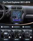 12 1  Qualcomm Car Radio Stereo Gps Carplay Android  For Ford Explorer 2011-2019