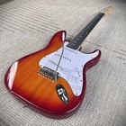 Cherry Sunburst Electric Guitar Package With Gig Bag  S-s-s Pickups  Full-size