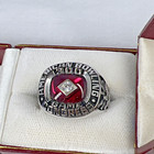 American Bowling Congress Lot Of 6 298 299 300 800 Award Men s Rings Keepsake