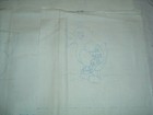 Vtg 40s-50s Linen 8 Stamped Embroidery Baby Nursery Quilt Blocks 7 5x7 5x8  pb15