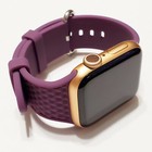 Silicone Sport Band apple Watch 9  8  7  6  5  4  3  2  1  Se For 38 40 41mm