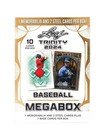 2024 Leaf Trinity Baseball Mega Box 1 Memorabilia 2 Steel Cards Factory Sealed