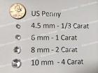 2000 Black Acrylic Diamond Confetti 4 5mm For Wedding Decoration Table Scatters