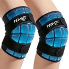 360   Knee Ice Wrap - 60-min Cold Therapy  Y-shaped Design  2 Pack  Leak-resistan