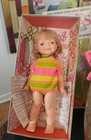 Vintage Ideal Giggles Doll Ideal Original Box W  Instructions Works  Read