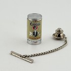 Vintage Coors Banquet Beer Can Tie Tack Lapel Pin Breweriana Advertising