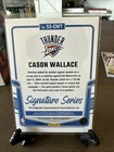 Cason Wallace Auto 2024-25 Panini- Donruss   Ss-cwt Signature Series