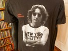 Vintage 1990 s John Lennon New York City imagine T-shirt Black L Single-stitch
