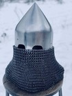 Steel Medieval Armor Viking Helmet Chain Mail Nasal Battle Ready Helmet Alfa017