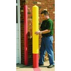 Zoro Select 1737 Bollard Cover   Yellow   9 2 5 In Dia   1737