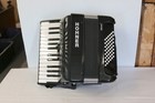 Hohner Bravo Ii 48 Chromatic Piano Key Accordion - Black W  Gig Bag