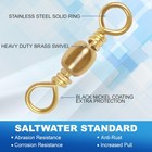 Fishing Barrel Swivels 50 100pcs Saltwater Freshwater 6 