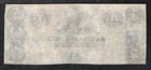 1800   s  5 Five Dollars Bank Of Augusta Georgia Obsolete Currency Note