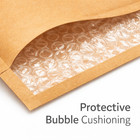 Kraft Bubble Mailers Padded Shipping Envelopes Bulk Any Size Self Seal Bags