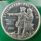 2005 Stillwater Lewis   Clark 1 10 Oz  9995 Palladium Original Assay Card