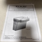 Elkay Ezs8l Grey 18-3 8  Wall Mounted Barrier Free Single Ada Station W  Cooler