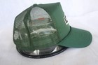 Autocar  Trucks Hat With Patch Adjjustable Snap Sizing Dark Green