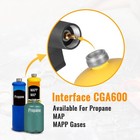 Dominox Propane Torch Head With 3 Nozzles  Propane Trigger Torch