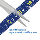 51  Waterproof Self-adhesive Fishing Ruler Decals - 3 Pack