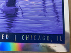 Authentic Goose The Band Rainbow Foil Poster Chicago Salt Shed N1 2024 Ap Sn  25