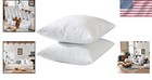 Extra Soft 22x22 Throw Pillow Inserts In Cotton - 2 Count For Decorative Shams