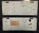 Pair 1913 Mass Ma Massachusetts Automobile Porcelain License Plate Auto Tag