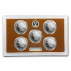 2019 S America Beautiful Quarters Clad Proof Atb 5 Coin Set