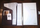 Nwt Coach Large Leather 2006  very Rare  Vintage Agenda Diary   Matching Pen