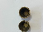 Vtg Ez Brass Sewing Thimble Size 7 Lot Of 2