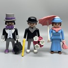 Playmobil Victorian Kiosk Pillar Gentleman Lady Female Male Adult Figure 5350