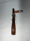 New Tough 1 Brown Leather Fully Adjustable Curb Strap  52-575 Ff-25