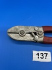 Vintage Malco Rockford 9  Hand Crimper Red Vinyl Grips Minneapolis  Usa