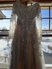 Long Sleeve Wedding Dress Size 10
