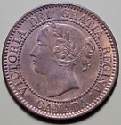 1859 Uncirculated Canada Canadian Large Cent Victoria Coin