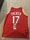 Houston Rockets- Pj Tucker Signed Autograph Custom Jersey Jsa Coa Nba Star