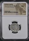 Ngc Au Roman Empire Otacilla Severa Doubled Denarius Silver Ancient Coin