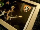 Green Day Billie Joe Mike Dirnt Framed Display 2013 Guitar Picks Reading Fest