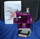 Singer Sewhandy 20 Childs Toy Sewing Machine Powder Coated Serviced Tested Case