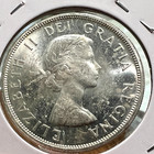 1961 Canada Silver Dollar Brilliant Uncirculated  Crown Coin